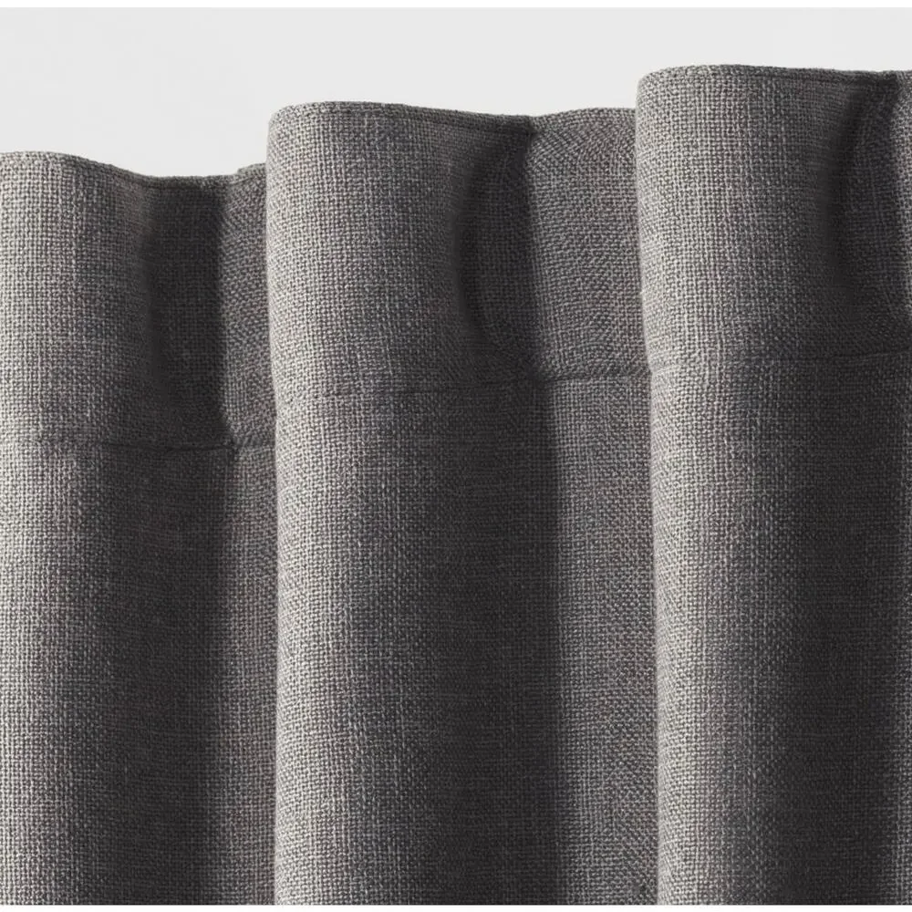 New Threshold Radiant Gray Blackout Aruba (1) Curtain Panel - 50x84